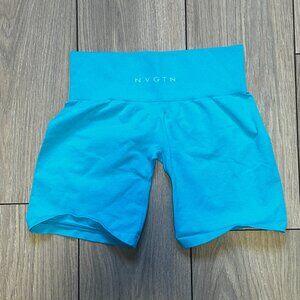 NVGTN Seamless Biker Short (Blue)